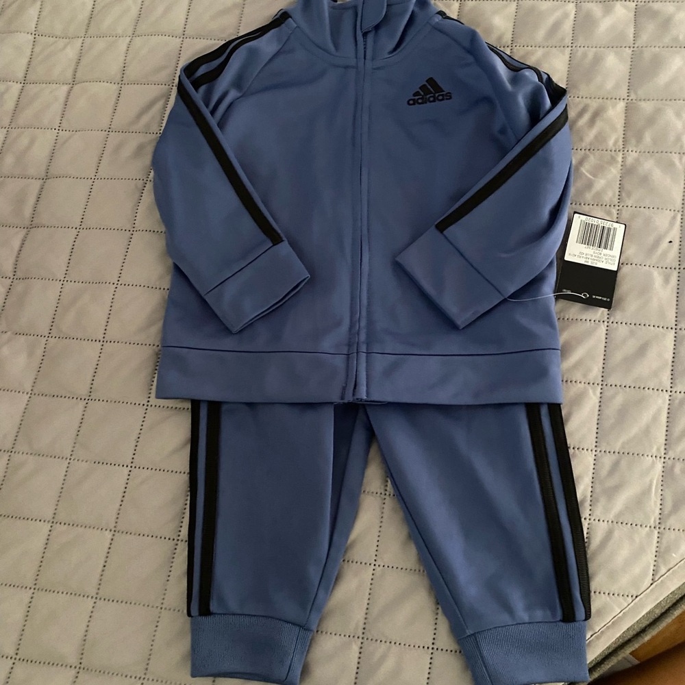Adidas Regular Fit Blue Apparel